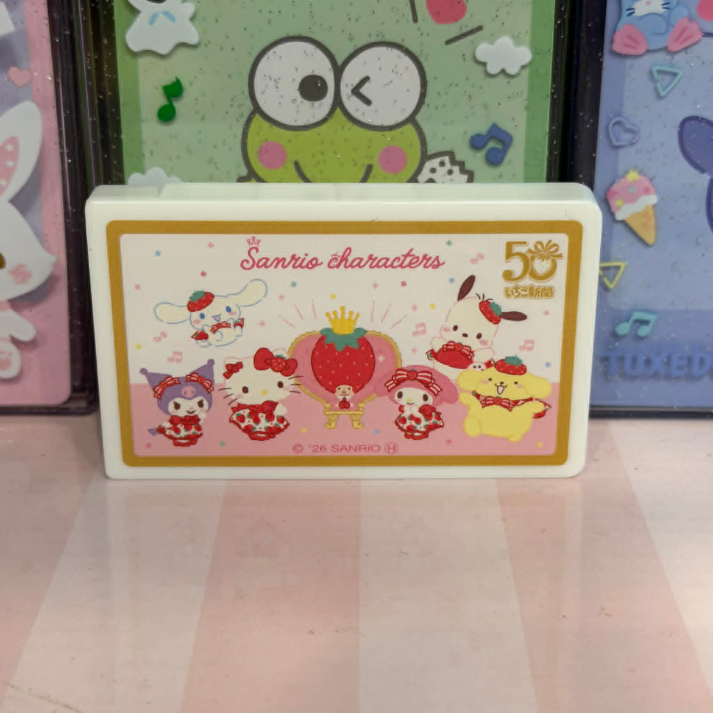 Sanrio Friends Strawberry News Lovelets Candy Case | 50th Anniversary | Official Sanrio Japan