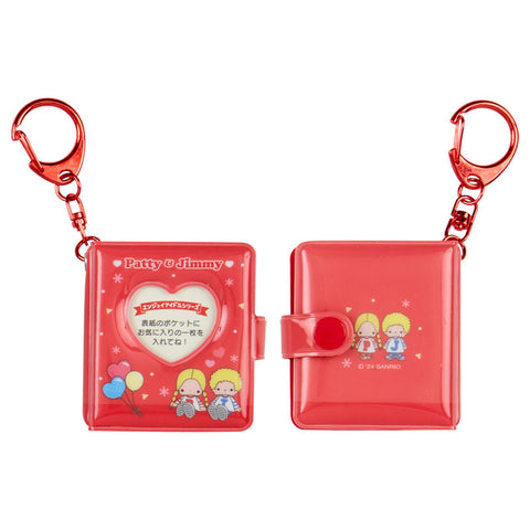 Patty & Jimmy Mini Photo Holder Keychain | Heart Display Pocket | Official Sanrio | 2024