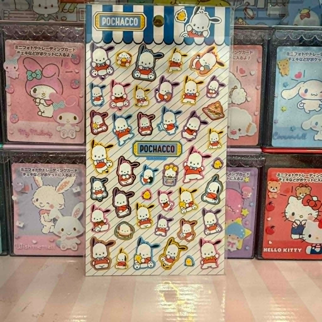 Pochacco Everyday Sticker Sheet | Official Sanrio Japan