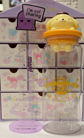 ✨ Pompompurin Container – Sanrio Cafe Japan Exclusive 💛 Kawaii Storage Jar
