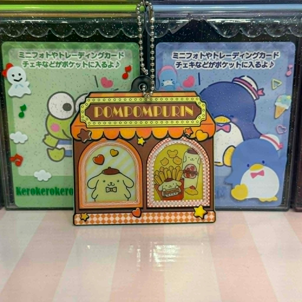 Pompompurin Mochi Tsuita! Soft Vinyl Charm | Fast Food Shop | Official Sanrio Japan