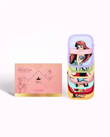 Disney Princess Makeup Eraser 7-Day Set | Reusable Makeup Remover Cloths