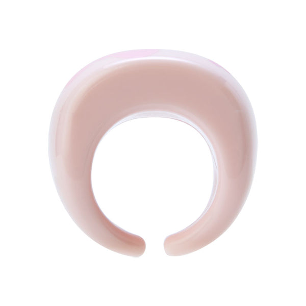 Ahirunopekkle Bold Color Resin Ring
