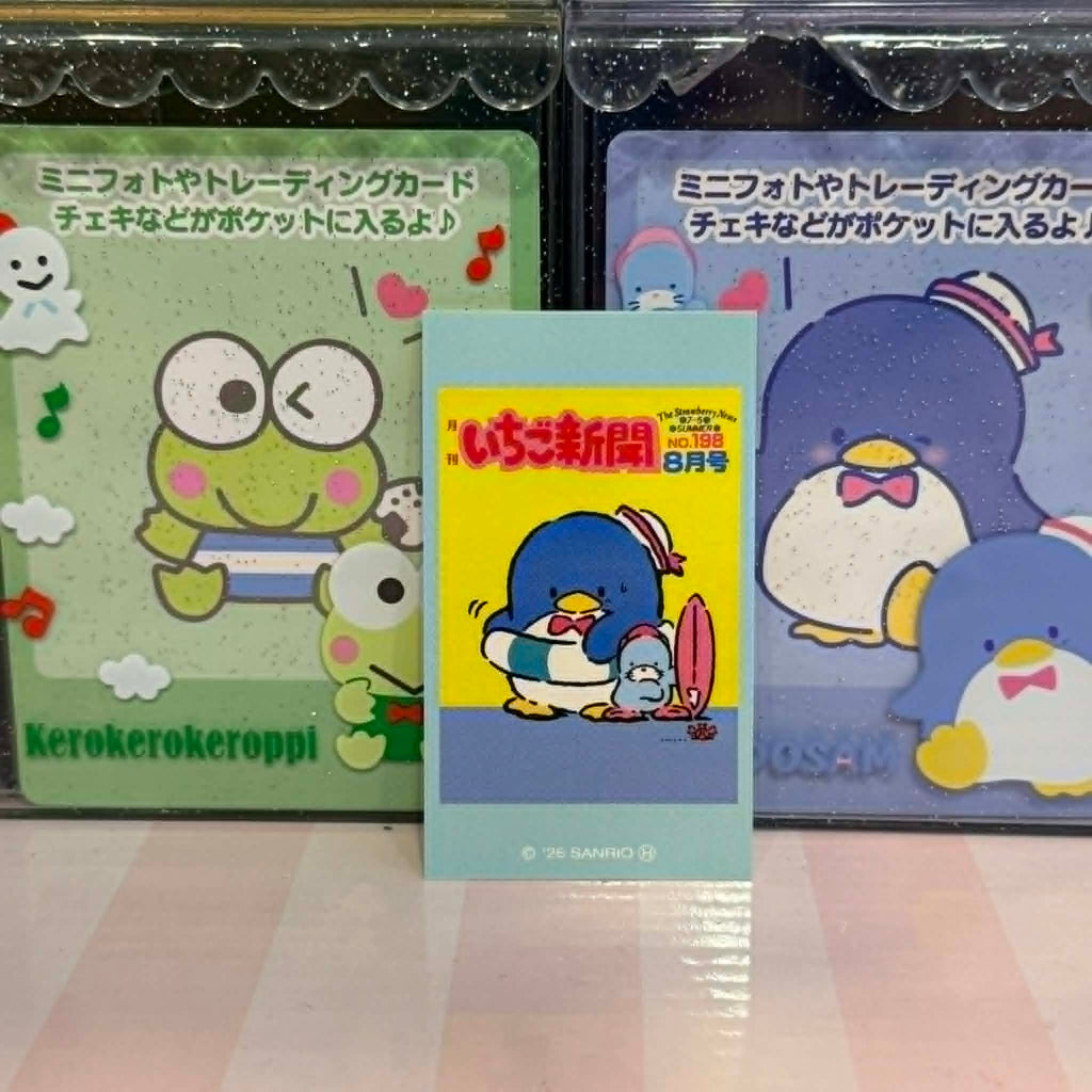 Tuxedo Sam Strawberry News Lovelets Mini Collectible Sticker | 50th Anniversary | Official Sanrio Japan