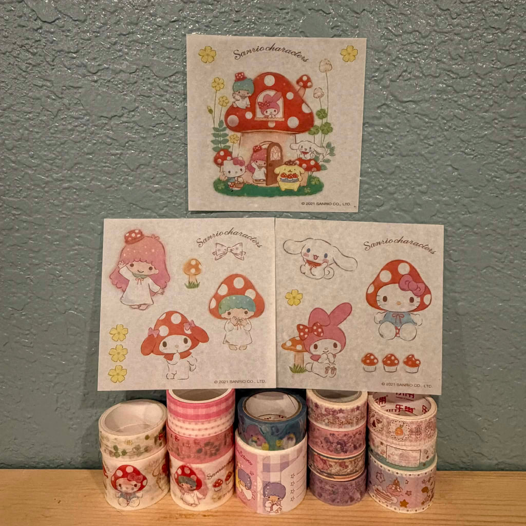 Sanrio Washi and Sticker Bundle