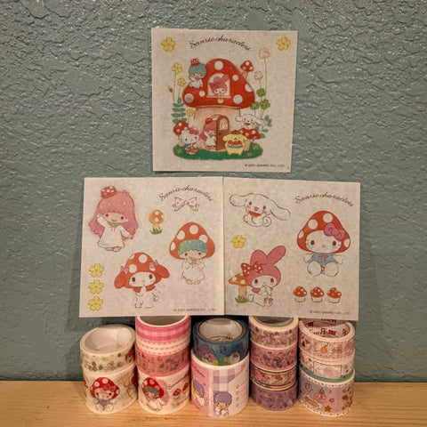 Sanrio Washi and Sticker Bundle
