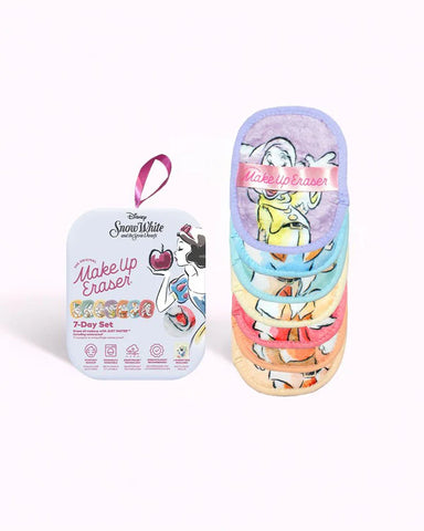 Disney Snow White & the Seven Dwarfs Makeup Eraser 7-Day Set | Reusable Makeup Remover Cloths