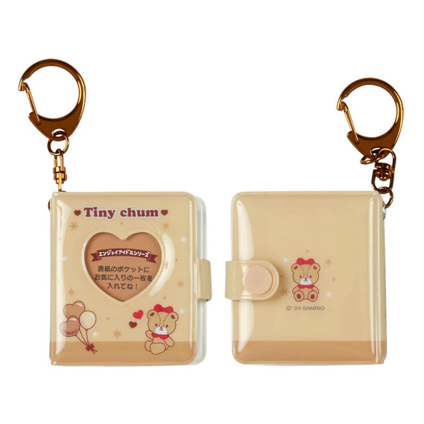 Blue Mini Photo Album Keychain
