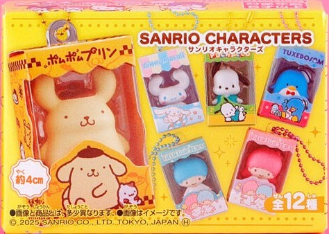 Choco Box Mini Figure Keychains