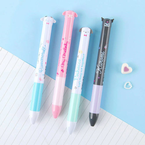 Sanrio Pop-Up Ear Cap Pen – 0.5mm Black & Red Ink