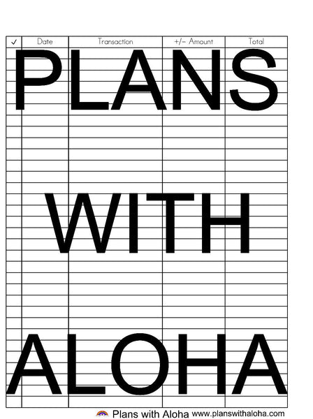 Budget Sheet Bundle for the Medium Classic Happy Planner