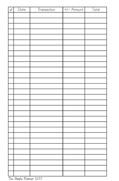 Budget Sheet for the Large kikki.K with Total