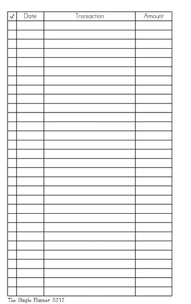 Budget Sheet for the Large kikki.K