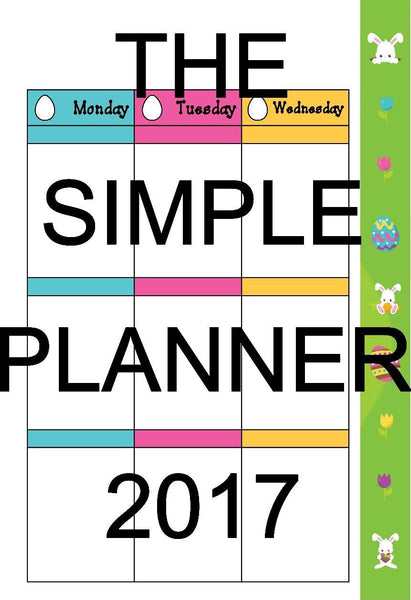 Easter Weekly Insert Pages for Medium Planners
